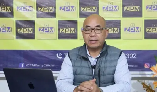 ZPM picks K. Laltluangkima for Mizoram's lone Rajya Sabha seat on June 18