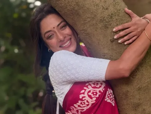 Did Rupali Ganguly Just Show Her Love for Nature?