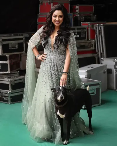 Is Rupali Ganguly Posing With One of Her 'Bachchas'?