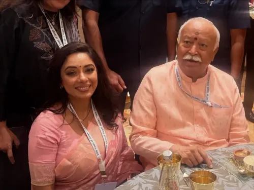 Did Rupali Ganguly Celebrate 100 Years of RSS?