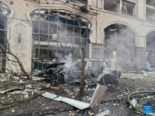 Russia urges Kyiv evacuation, threatens massive missile strike on Victory Day
