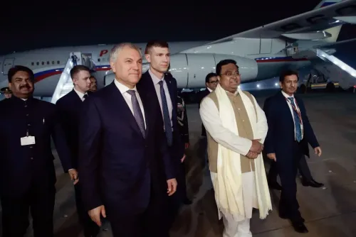 Russian State Duma Chairman Visits India to Strengthen Bilateral Relations