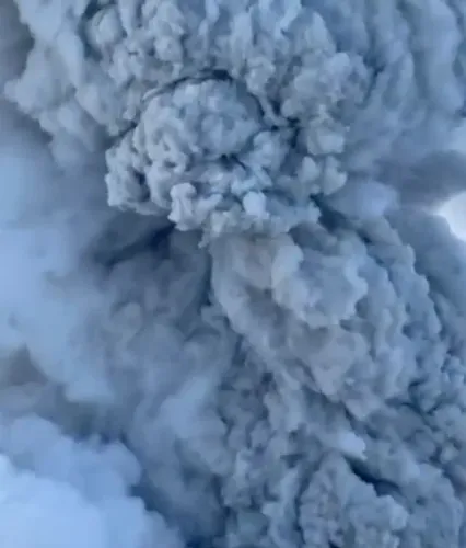 What Did the Eruption of Russia's Klyuchevskoy Volcano Leave Behind?