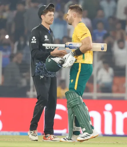 Historic T20 WC Semi-Final: SA and NZ Face Off for the First Time in Kolkata