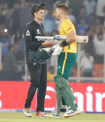 Historic T20 WC Semi-Final: SA and NZ Face Off for the First Time in Kolkata