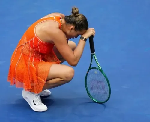 Sabalenka smashes racquet after US Open 2026 loss to Rybakina