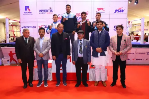 Sachin and Lakshya Excel as Services Dominate Men's Boxing Nationals