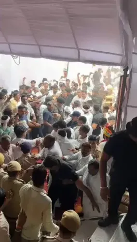 Sachin Pilot Holds Kisan Sammelan in Karauli, Rajasthan