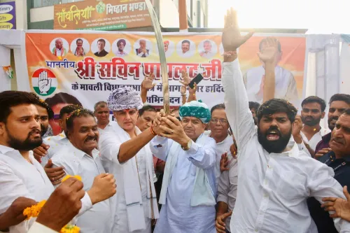Sachin Pilot Holds Samvad Outreach in Mavli Constituency