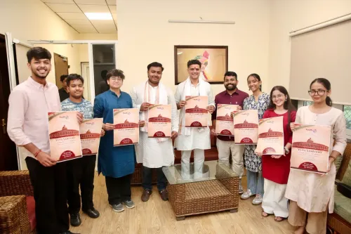 Sachin Pilot Unveils Yuva Samvaad MUN Poster in Jaipur