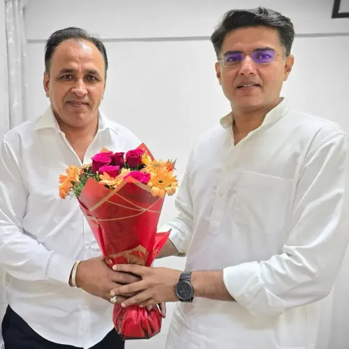 Sachin Pilot Wishes Lok Sabha MP Ummeda Ram Beniwal on Birthday