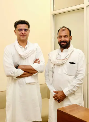 Sachin Pilot Wishes Rakesh Pareek on Birthday