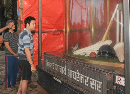 Did Sachin Tendulkar Just Inaugurate the Revamped Shivaji Park Gymkhana in Mumbai?