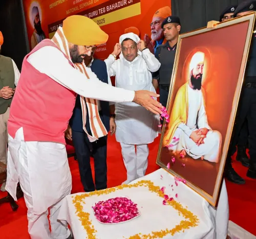 Is the Sacred Yatra Beginning in Haryana for Guru Tegh Bahadur's Martyrdom Anniversary?