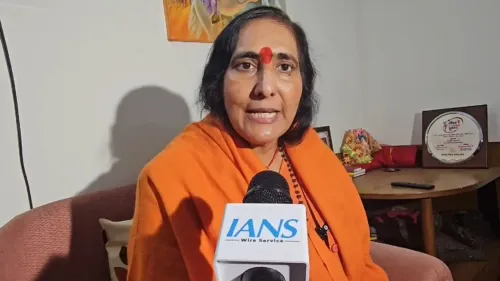 Sadhvi Ritambhara Calls on Indian Government to Advocate for Hindus Facing Atrocities in Bangladesh
