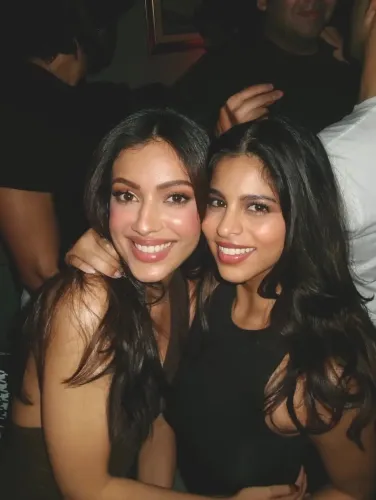 Did Sahher Bambba Just Bid Farewell to 2025 with Suhana Khan?