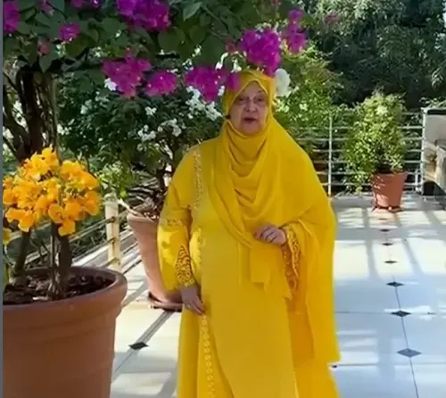 What New Year Wishes Did Saira Banu Share?