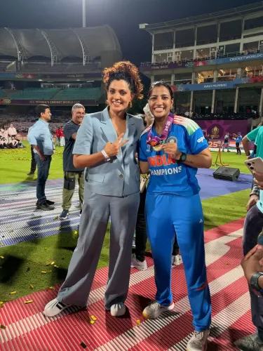 Did Saiyami Kher Shed Tears of Joy After Women's Cricket Team's Historic Win?