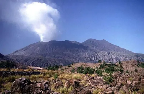 Eruption of Sakurajima Volcano in Japan