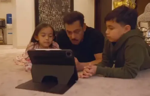 Did Salman Khan Share an Adorable Video of His Niece and Nephew Enjoying ‘Maatrubhoomi’ Ahead of the Release of Battle of Galwan?