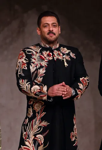 Did Salman Khan Steal the Show in a Black Sherwani?
