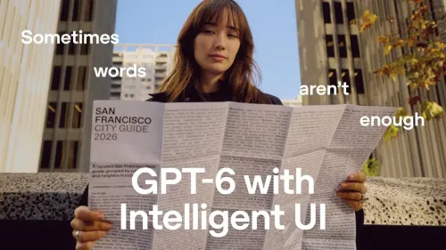 Sam Altman: ChatGPT now builds custom UIs for users