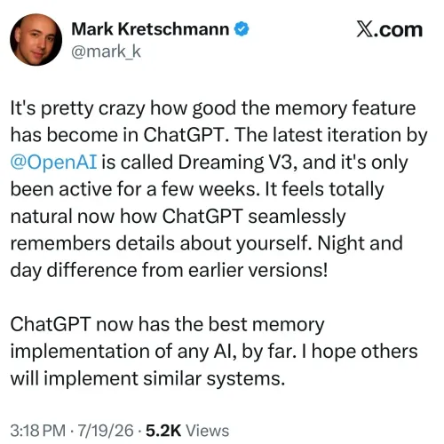 Sam Altman Says 'It Is Good Now' in Cryptic X Post