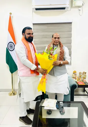 सम्राट चौधरी की राजनाथ सिंह और अश्विनी वैष्णव से मुलाकात, 'विकसित बिहार' और रेल इंफ्रा पर चर्चा
