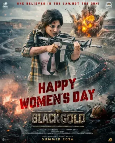 Samyuktha's 'The Black Gold' Set for June or July Release