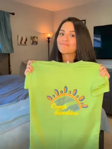 Sana Saeed finds 'Kuch Kuch Hota Hai' Camp Sunshine tee 28 years on