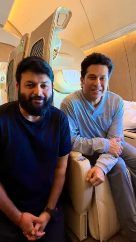 क्या आपकी बैट स्पीड सच में शानदार है? संगीतकार थमन को मिला सचिन तेंदुलकर से खास कॉम्प्लिमेंट