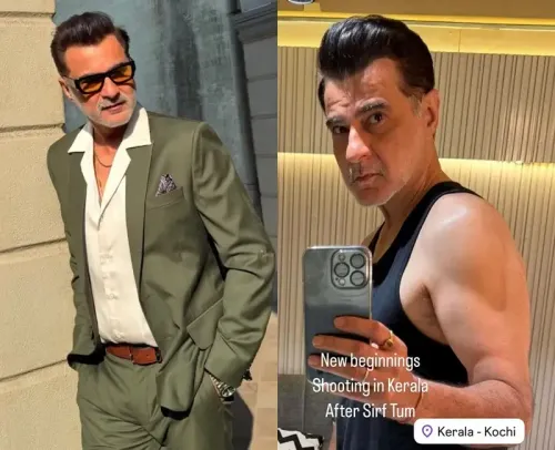 Sanjay Kapoor Begins Filming in Kerala Post 'Sirf Tum'