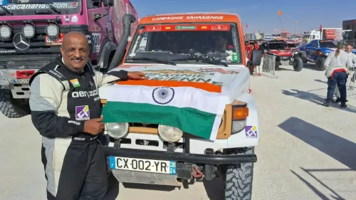 Sanjay Takale Celebrated After Historic Dakar Rally Achievement
