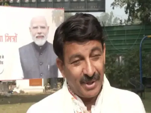 क्या सांसद मनोज तिवारी ने नीतीश कुमार को शपथ ग्रहण से पहले शुभकामनाएं दीं?