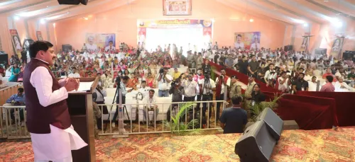 मध्यप्रदेश CM मोहन यादव ने इंदौर में जैन प्रतिष्ठा महोत्सव में कहा: संत और सनातन संस्कृति ही समाज को सही राह दिखाते हैं