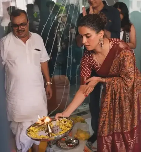 Sanya Malhotra Kicks Off Filming for Romantic Thriller 'Sundar Poonam'