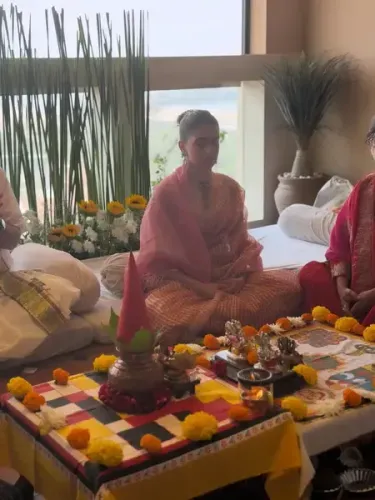 Sanya Malhotra Celebrates Griha Pravesh Ceremony at Her New Home: A Significant Milestone in Her Journey
