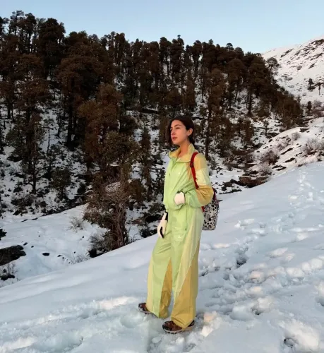 Sara Ali Khan Shares Her Mountain Retreat Experience