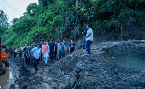 Northeast floods 2025: Scindia reviews crisis, Chouhan & Rijiju visit Arunachal