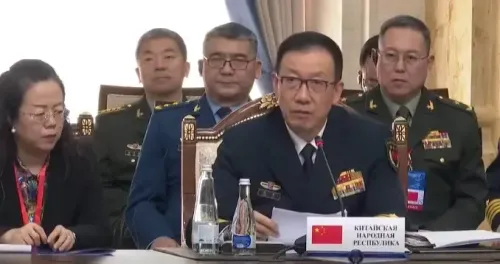 SCO बैठक बिश्केक: चीनी रक्षा मंत्री तुंग चुन ने कहा — अंतरराष्ट्रीय व्यवस्था की रक्षा करे एससीओ