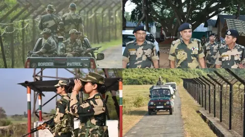Heightened Security Measures Implemented Along the Tripura-Mizoram-Bangladesh Border Due to Militant Activity Reports