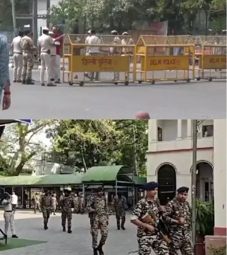 Enhanced Security Measures Implemented at NIA HQ and Patiala House Court for Tahawwur Rana's Arrival