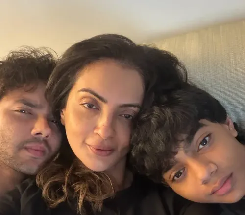 Seema Sajdeh shares family moments with sons Nirvaan and Yohan