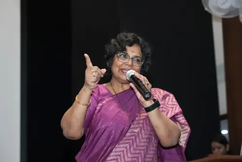 NCW chief Vijaya Rahatkar urges DU women to lead with self-confidence