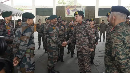 सेना प्रमुख जनरल धीरज सेठ ने मणिपुर में सुरक्षा समीक्षा की, 46 उग्रवादियों के आत्मसमर्पण के बाद ऑपरेशनल तैयारी जाँची