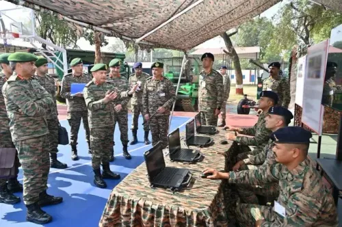 क्या सेना प्रमुख जनरल उपेंद्र द्विवेदी ने ड्रोन और युद्धक तैयारियों की समीक्षा की?