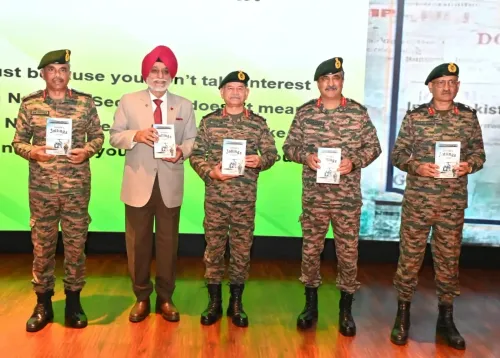 क्या सेना प्रमुख ने ऑपरेशन सिंदूर और वैश्विक सुरक्षा पर पुस्तक का विमोचन किया?