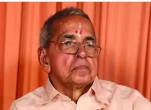 RSS pracharak M.A. Krishnan, former Kesari editor, dies at 97 in Kochi
