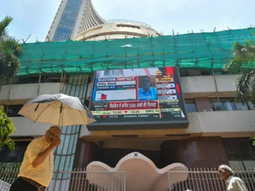 Sensex ends flat at 77,541 as crude surge, US-Iran tensions dent sentiment