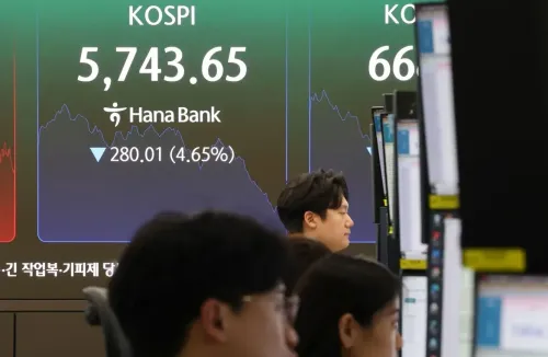 KOSPI surges 12.82% as Samsung, SK Hynix lead semiconductor rebound